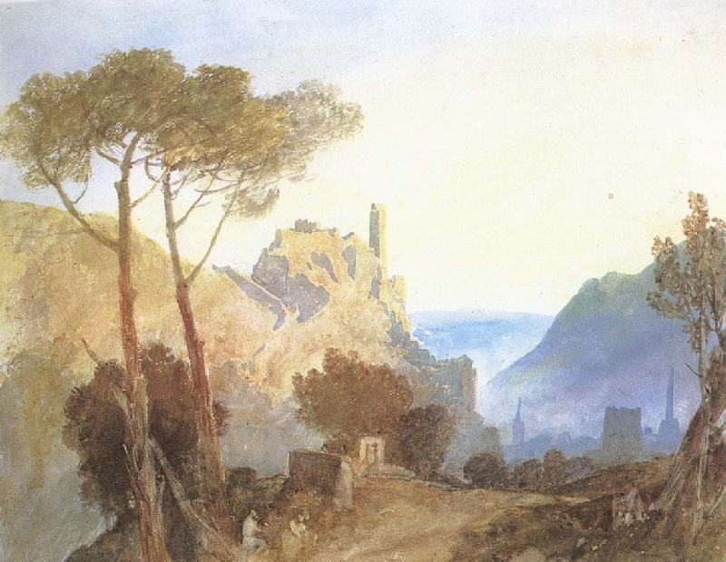 Joseph Mallord William Turner Ruin castle oil painting picture